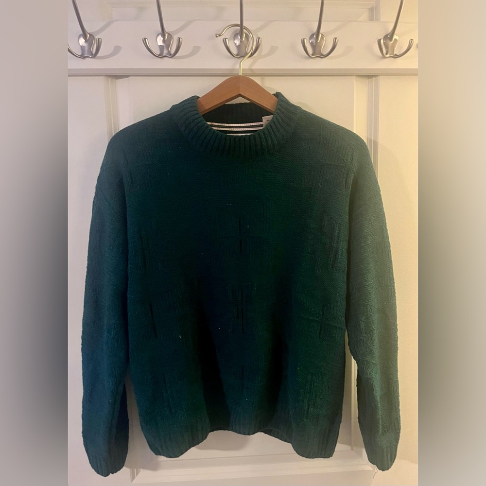 Weatherproof Sweater / Green / Size: Medium